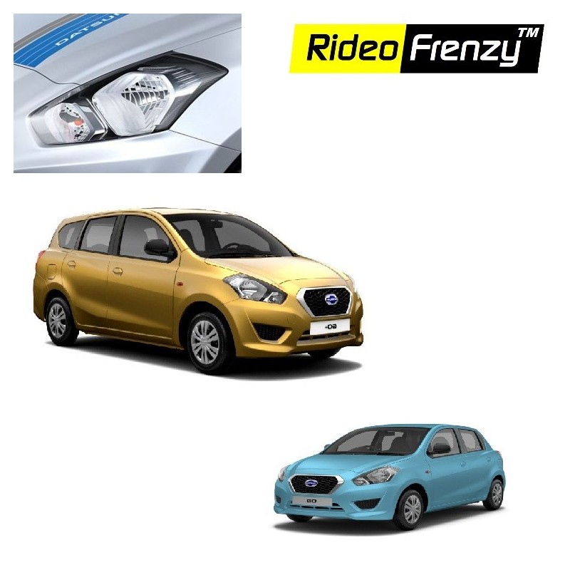 Buy Datsun Go & Go plus Chrome HeadLight Covers online at low prices | Rideofrenzy