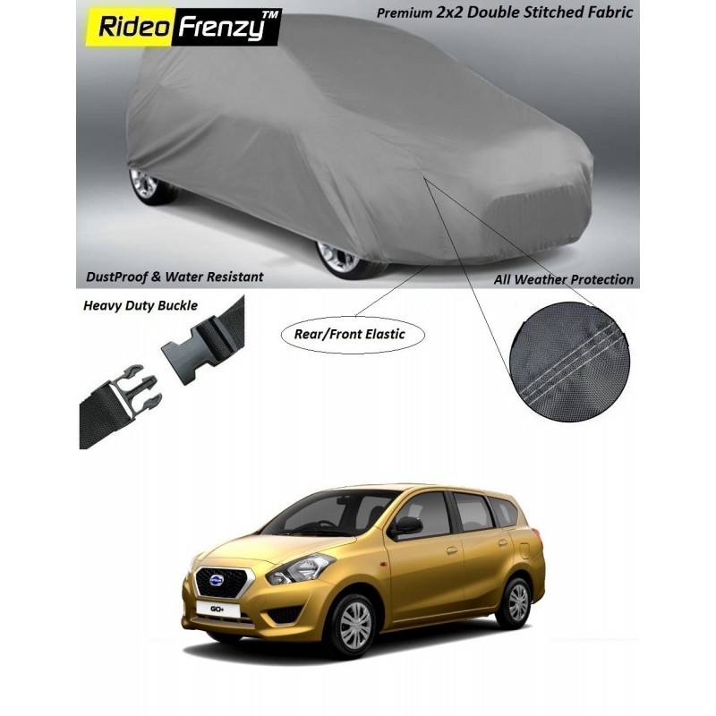 Buy Heavy Duty Datsun Go Plus Body Cover online at low prices | Rideofrenzy