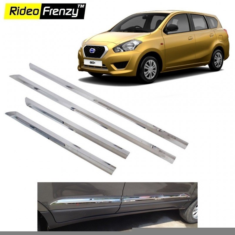 Buy Datsun Go Plus Chrome Side Beading online at low prices | Rideofrenzy