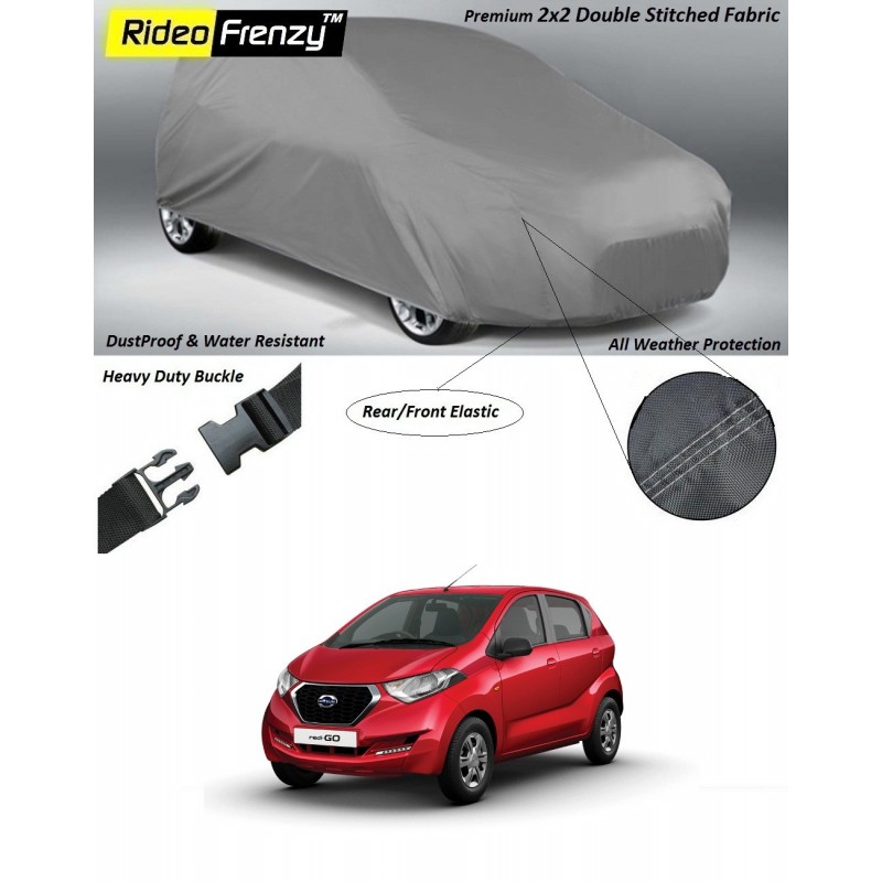 Buy Heavy Duty Datsun Redi Go Car Body Covers online at low prices | Rideofrenzy