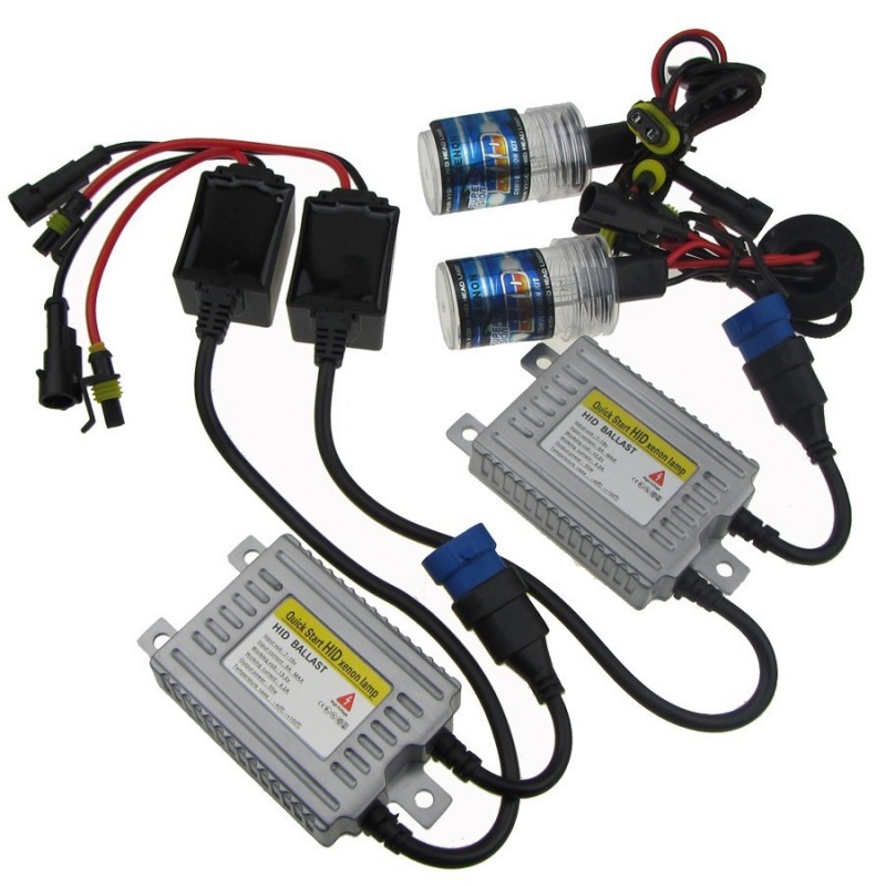 XENON HID CONVERSION KIT H4 HIGH/LOW 6000K 55W 300% MORE LIGHT IN THE ROAD