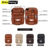 Buy Premium Leather Car Organizer-Multi Pocket 3D Design at low prices-RideoFrenzy