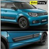 Buy Maruti Ignis Black Side Cladding | Original OE Type Design | ABS Plastic