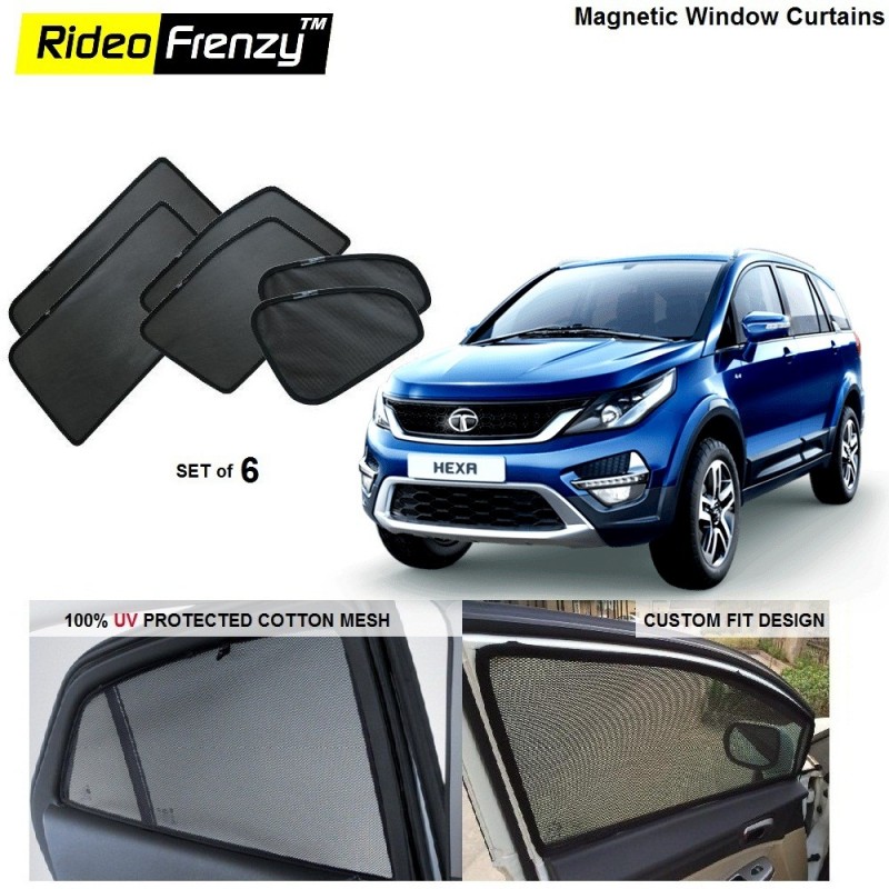 Buy Tata HEXA Magnetic Window Sunshade at low prices-Rideofrenzy