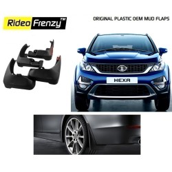 Buy Original OEM Tata HEXA Mud Flaps online at low prices-RideoFrenzy