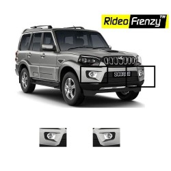 Buy Mahindra Scorpio Chrome Fog Lamp Show online at low prices | RideoFrenzy