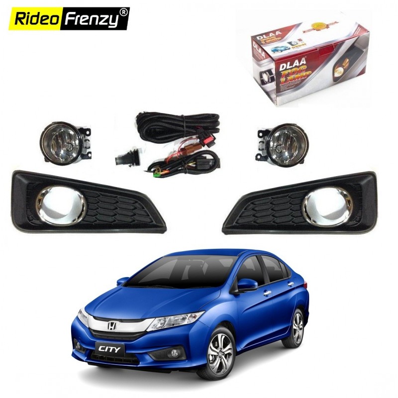 Buy Original Honda City Ivtec & Idtec Fog Lamps with wiring Kit at best prices-RideoFrenzy