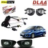 Buy Original DLAA Honda Amaze Fog Lamps with wiring Kit & SWITCH at best price in India