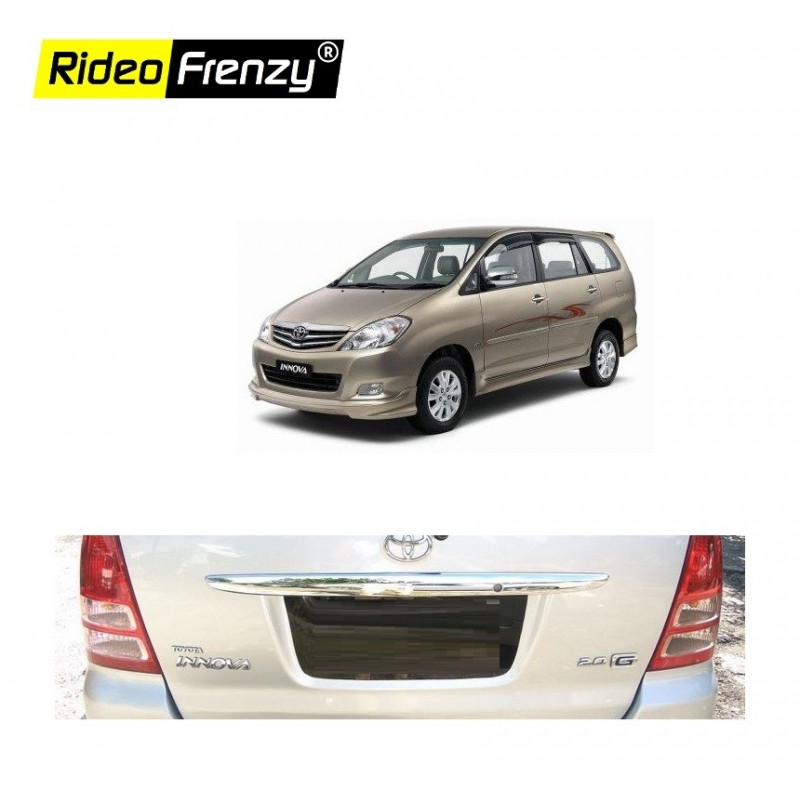 Buy Toyota Innova Rear Chrome Garnish online at low prices-Rideofrenzy