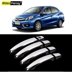 Buy Honda Amaze Chrome Handle Covers online at low prices-RideoFrenzy