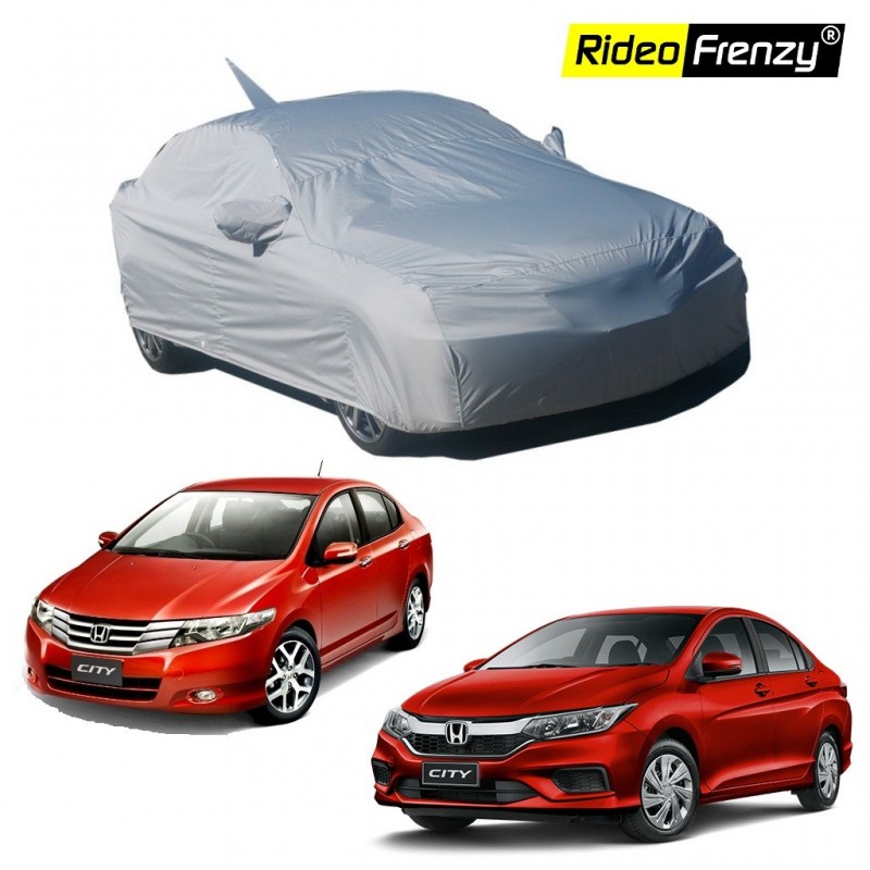 Premium Fabric Honda City Ivtec/Idtec  Body Cover with Mirror & Antenna Pockets