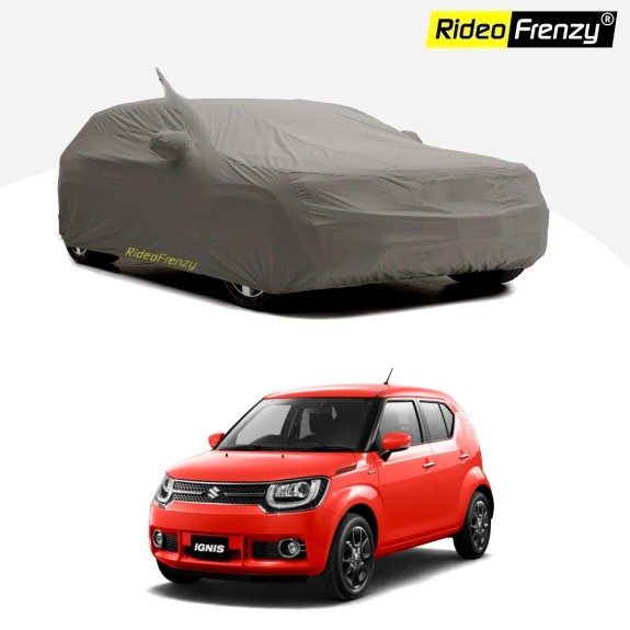 Premium Fabric Body Cover for Maruti Ignis with Mirror & Antenna Pockets