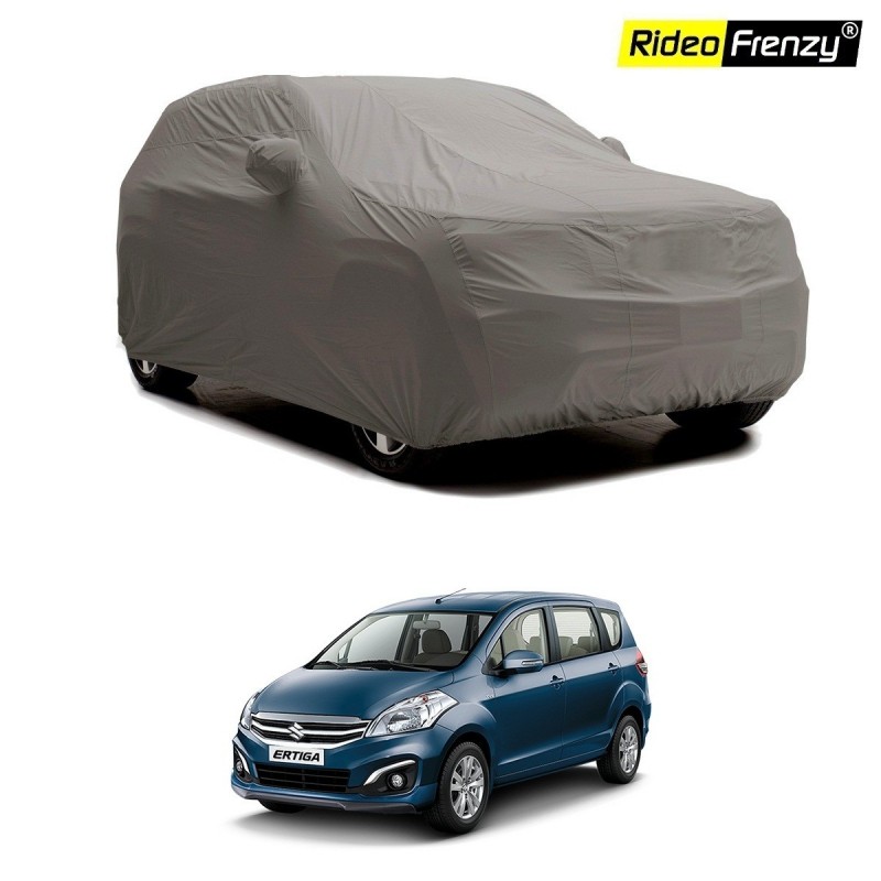 Buy Premium Fabric Maruti Ertiga Body Cover with Mirror Pockets at low prices-RideoFrenzy