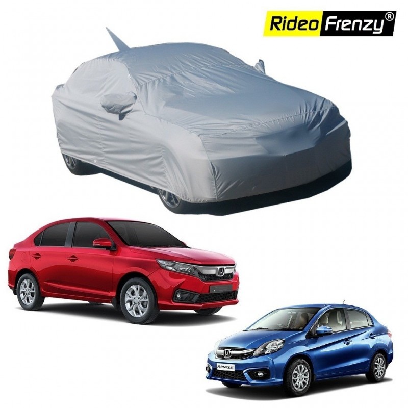 Buy Honda Amaze Body Cover for with Mirror & Antenna Pockets online at low prices-Rideofrenzy