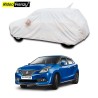 Buy Maruti Baleno Car Cover with Mirror Pocket & Antenna Cap | 100% Waterproof  | Elegant White Color