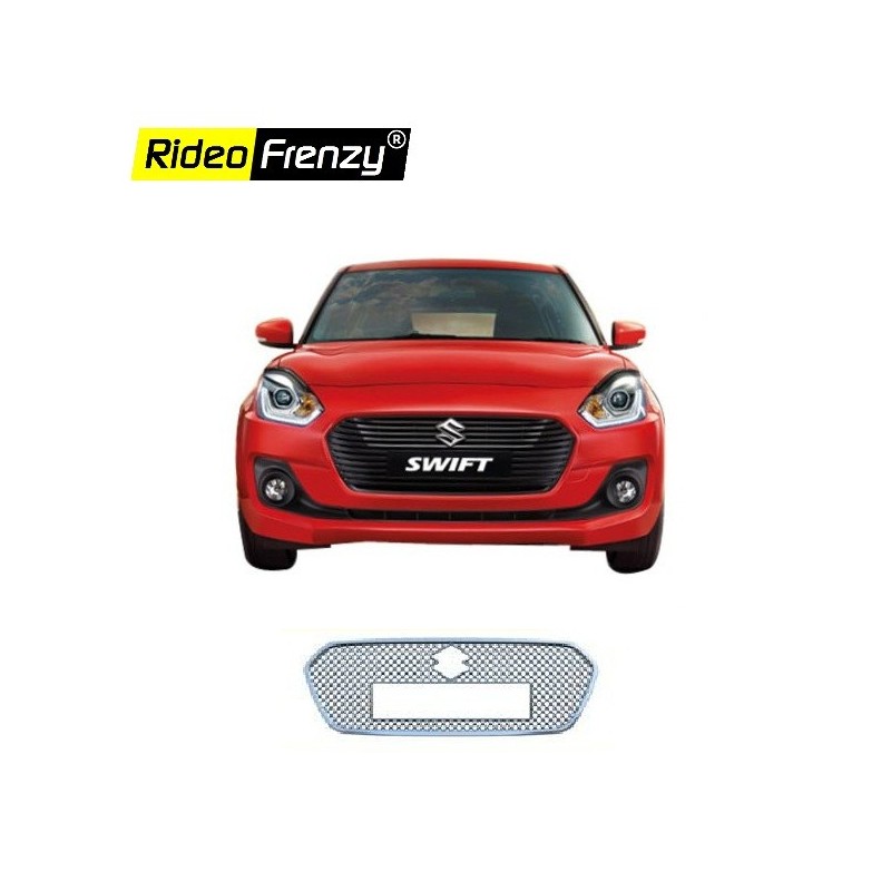 Buy New Swift 2018 Chrome Grill Covers at low prices-RideoFrenzy