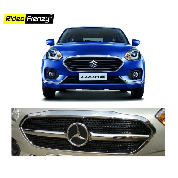 Buy Maruti New Dzire 2017 Modified Front Grill Covers | Benz Style