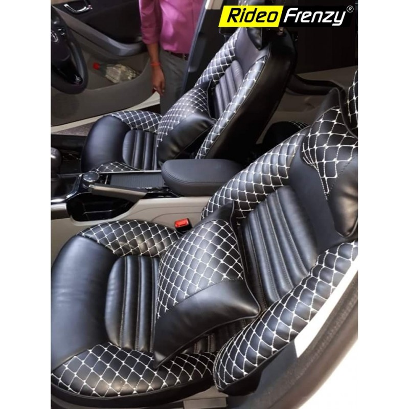 Buy Premium Bucket Fit Seat Covers for Tata Nexon at Lowest Price in India-Rideofrenzy
