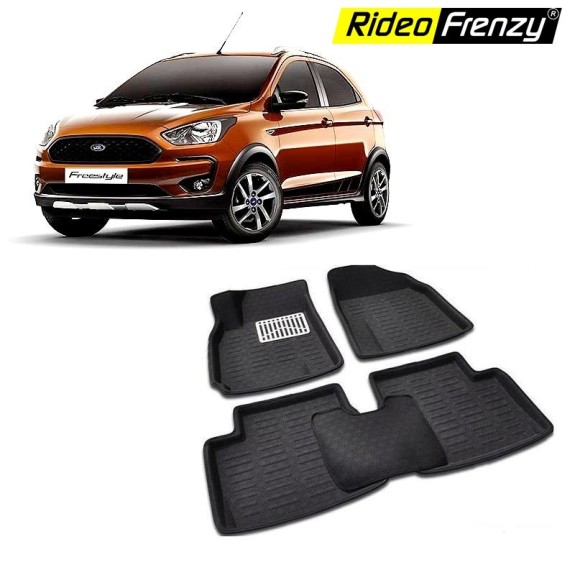Buy Ford FreeStyle Bucket 4D Crocodile Floor Mats online at low prices | Rideofrenzy