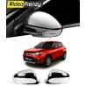 Buy Vitara Brezza Chrome Mirror Garnish Online | Triple Layer Plating