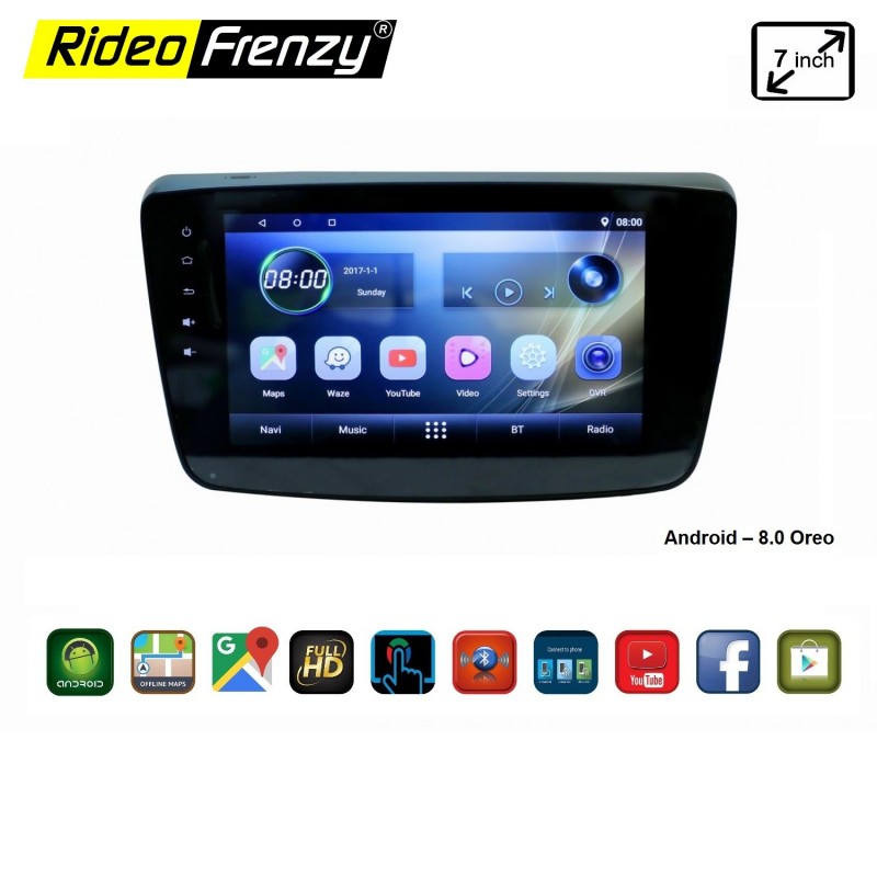 Maruti Baleno Android Touch screen Stereo System With Inbuilt Bluetooth | MP5 | FM Radio | GPS Navigator