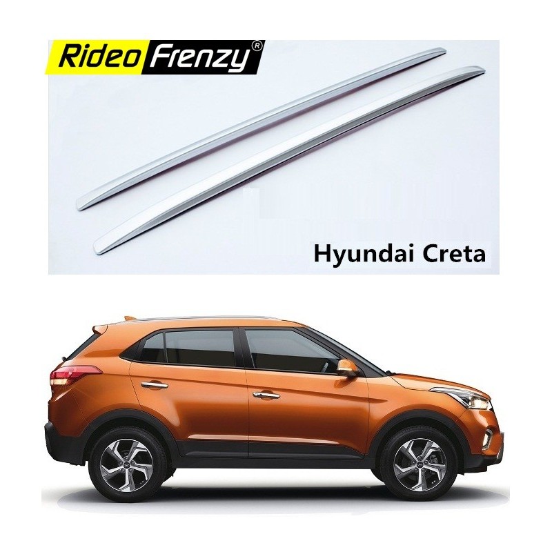 Hyundai Creta 2018 Original Roof Rails Silver | Imported | Drill Free
