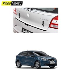 Buy Maruti Baleno Chrome Dickey Garnish | Stainless Steel online India