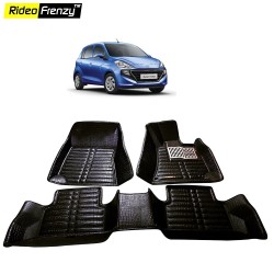 Buy Hyundai Santro 2018 5D Floor Mats | Bucket Fit Design | Waterproof & Odorless | Crocodile Lamination