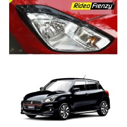 Buy New Swift 2018 Headlight Garnish Online | Piano Black