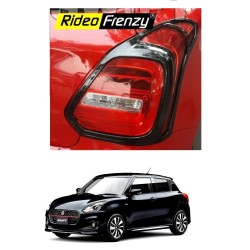 Buy New Swift 2018 Tail light Garnish Online | Piano Black