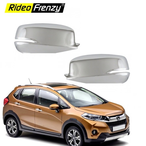 Buy Honda WRV Chrome Mirror Covers Garnish | Best Quality Chrome Accessories