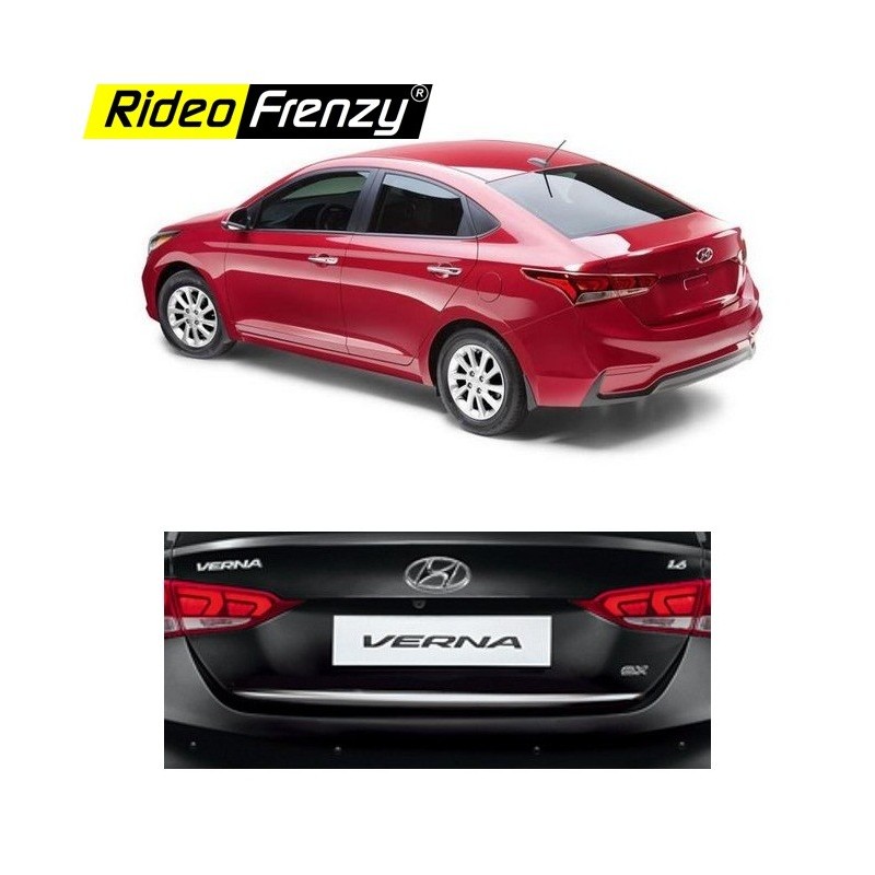 Buy New Hyundai VERNA Dickey Garnish | Stainless Steel | Free Shipping