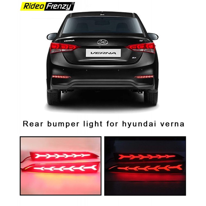 Buy New Hyundai Verna 2018 Rear LED Reflector Lamp DRL | Best Quality
