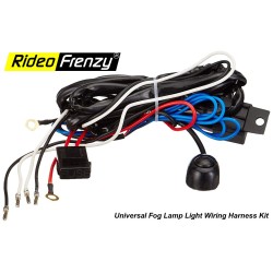 Buy Rideofrenzy Universal Fog Lamp Light Wiring Harness Kit | Free Shipping