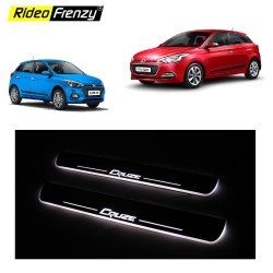 Buy Hyundai Elite i20 & Active 3D Power LED Illuminated Sill/Scuff Plates at low prices-RideoFrenzy