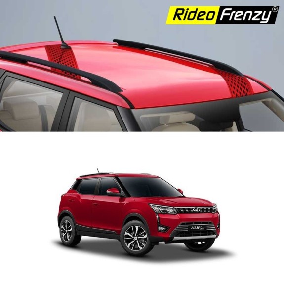 Mahindra XUV300 Roof Rails ABS Plastic | Imported Quality | Drill Free | OE type Original Measurements