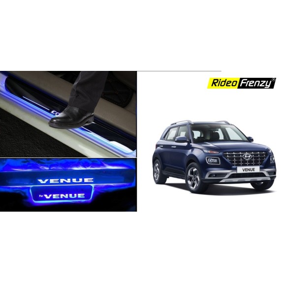 Hyundai Venue 3D Power LED Illuminated Sill/Scuff Plates