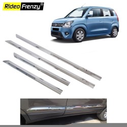 Buy Maruti New WagonR 2018 | 2019 Chrome Side Beading | Stainless Steel | Best Selling