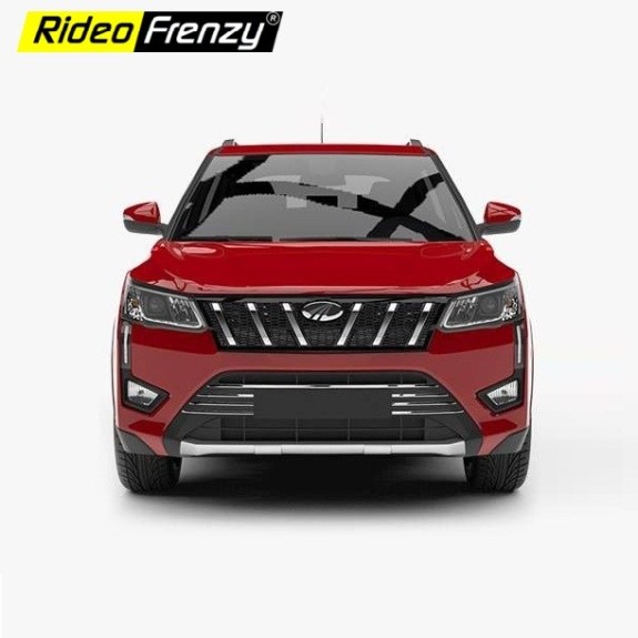 Mahindra XUV300 Customized Front Grill | Imported | ABS Moulded | Custom Fit | Black Color