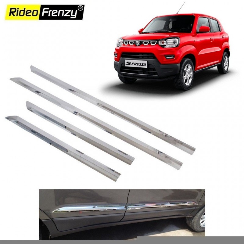 Maruti S-Presso Chrome Side Beading | Stainless Steel