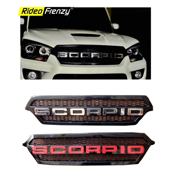 New Mahindra Scorpio Grill Covers | Custom Fit Imported Quality | ABS Plastic OEM type