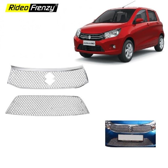 Maruti Suzuki Celerio Chrome Plated Front Grill |High Quality ABS Plastic | Old Model