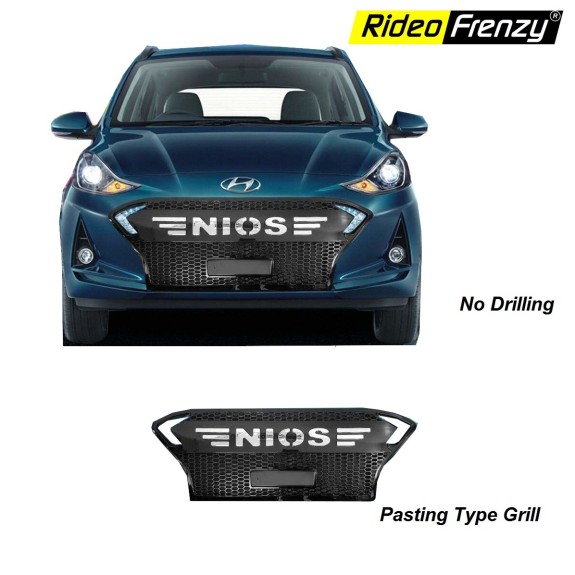 New Grand i10 NIOS 2020 Customized Grill | Imported | ABS Moulded | Custom Fit Design