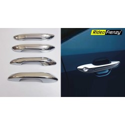 Buy Hyundai Aura Door Chrome Handle Covers Garnish | Premium Quality Chrome Plating