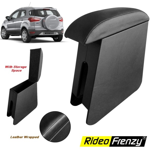 Buy Ford Ecosport Original OEM Type Arm Rest | Custom Fit Leather Wrapped | Drillfree