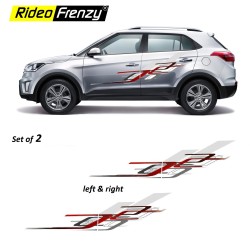 Buy Hyundai Creta Body Graphics Stickers | Complete Set | Original OEM Type