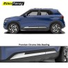 Buy Hyundai Venue Chrome Side Beading | Triple Layer Chrome Coating | ABS Plastic