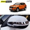 Buy Kia Seltos Chrome Mirror Sash Covers Garnish | Triple Layered Chrome Plating