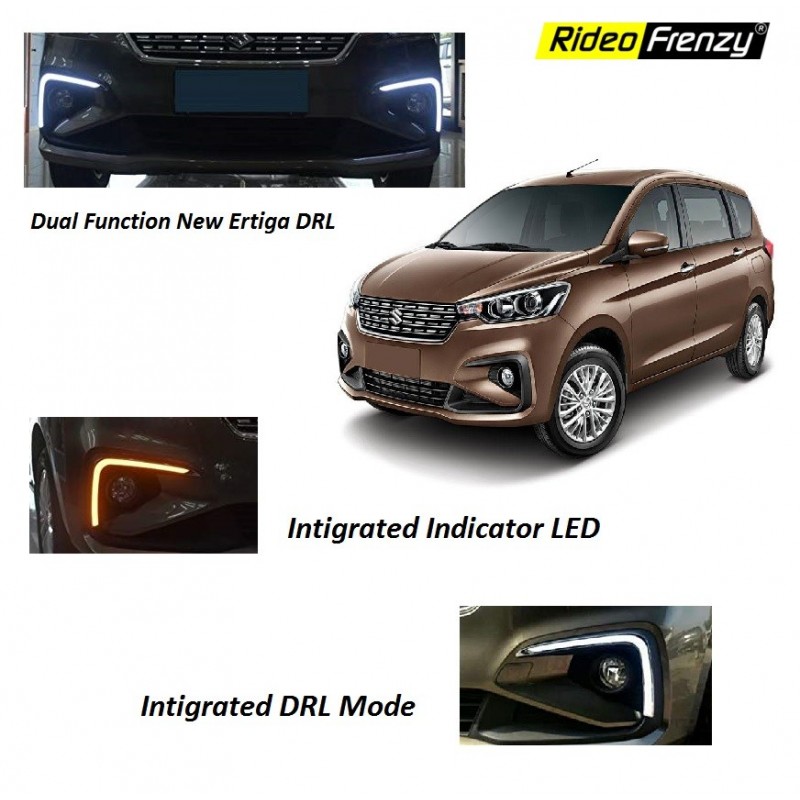 Buy Tata NEXON Dual Function Led DRL Day Time Running Lights with Fog  Lights