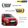 Buy Maruti Alto800 Dual Function Led DRL Day Time Running Lights | Matrix Type Turn Indicator Signal